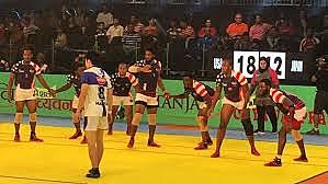 PKL Players train American Athletes