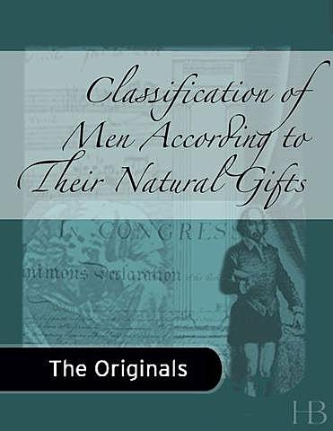 Classification of Men According to Their Natural Gifts