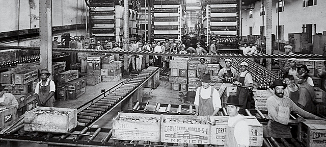 Produccion en la fabrica de Ivorydale
