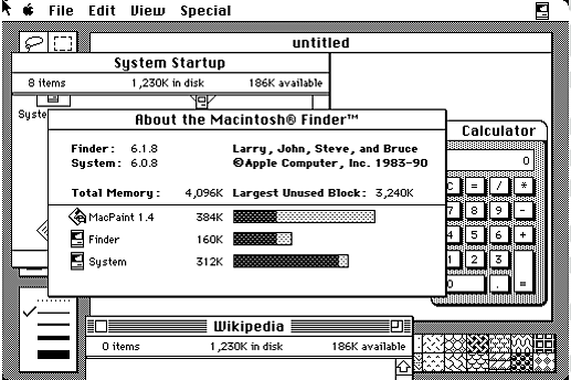 System 6 Mac OS