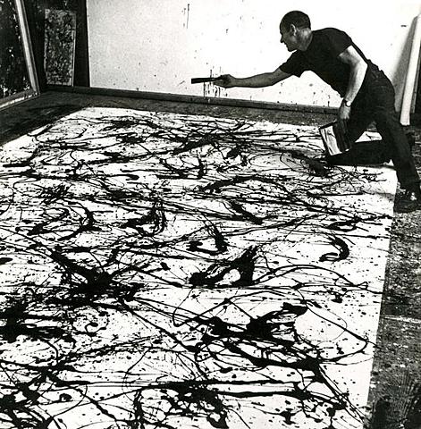 Comença l’Expresionisme abstarcte, amb la tècnica dripping de Jackson Pollock.