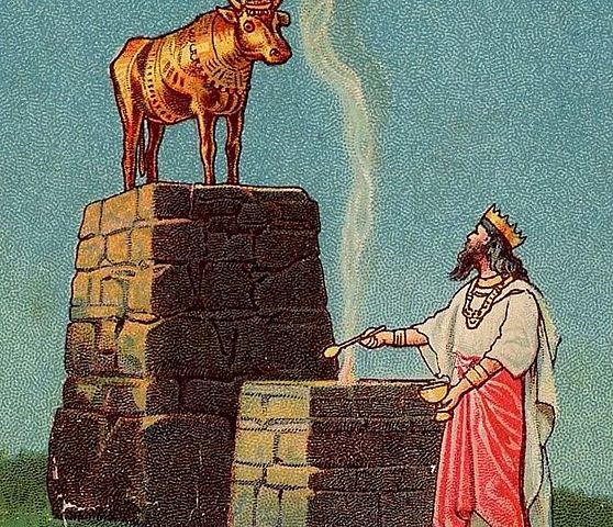 Jeroboam builds Shechem