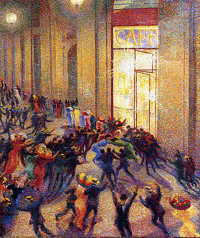Pelea en la galería (1910-1911)