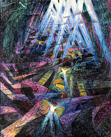 Las fuerzas de una calle 1911