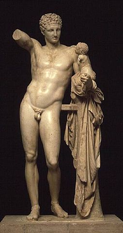 HERMES CON DIONISIO NIÑO