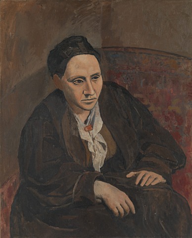 Retrato de Gertrude Stein 1906