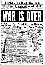 Korean War Ends
