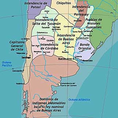 Timeline: Desde el Virreinato del Río de la Plata a la Revolución de Mayo