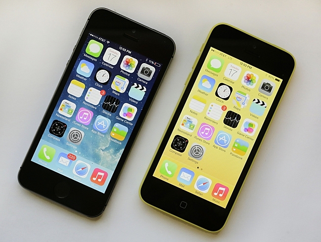 iPhone 5S and 5C
