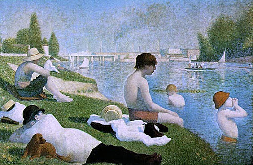 G. Seurat, Un bagno ad Asniéres