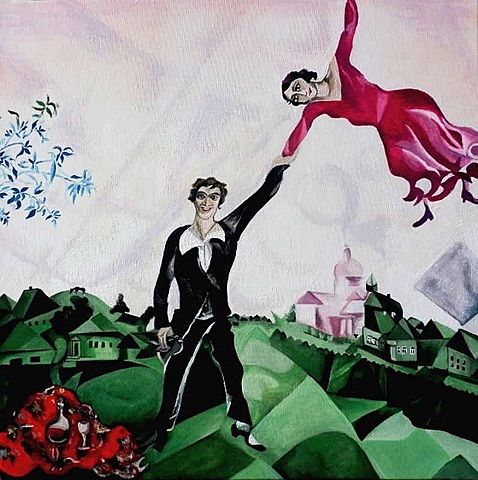 M.Chagall, La passeggiata
