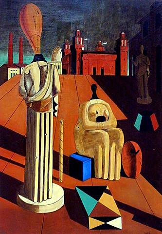 G. de Chirico, Le muse inquietanti