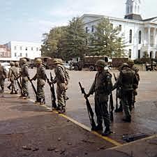 Kennedy sends in federal troops