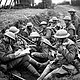 Troops british trench western front world war
