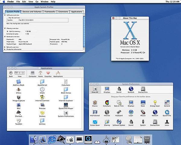 Mac Os X 10.0 "Cheetah"