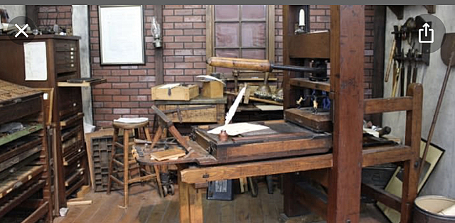 The printing press