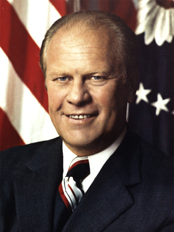 Gerald Ford signs the Helsinki Accords on European security