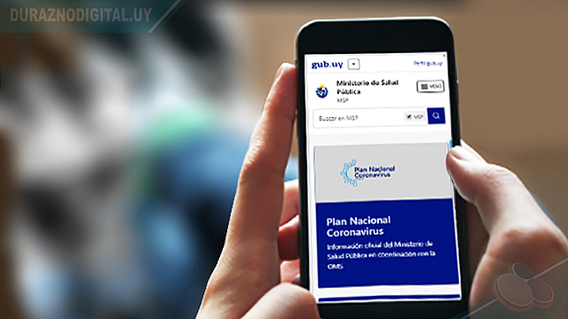 APP Coronavirus - Presentación de la aplicación Coronavirus.uy, que estará disponible para teléfonos Android e IOS y permitirá conectar a los ciudadanos con posibles síntomas de COVID-19 con los prestadores de salud