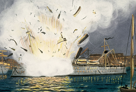 Explosion of the USS Maine