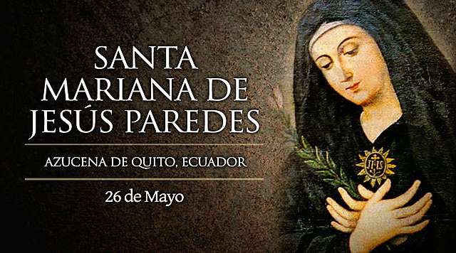Muere Mariana de Jesús Paredes y Flores