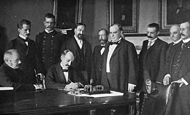 Spanish Surrender the Philippines