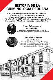Primera cátedra de criminología en Perú