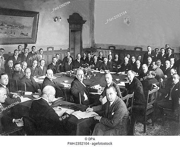 Locarno Treaties are signed