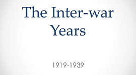 Timeline: Interwar Period