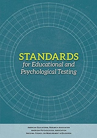 Standards for Educational and Psychological Testing