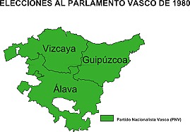 Primeras elecciones al Parlamento vasco