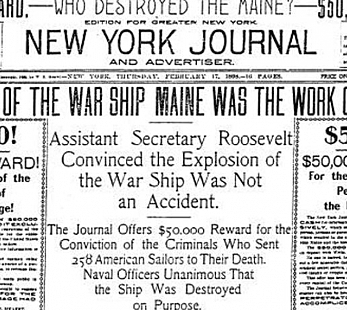 The Yellow Press began to shape American public opinion with respect to Cuba's Civil War