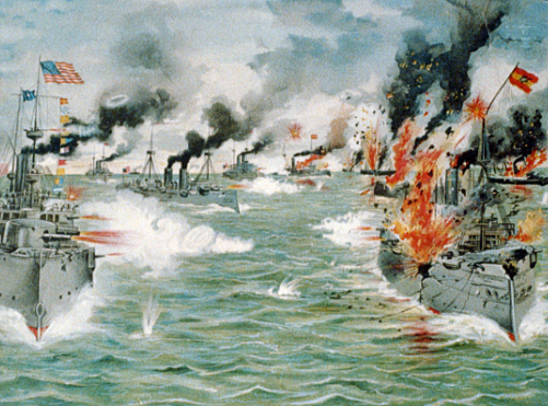 U.S. attack on Manila Bay