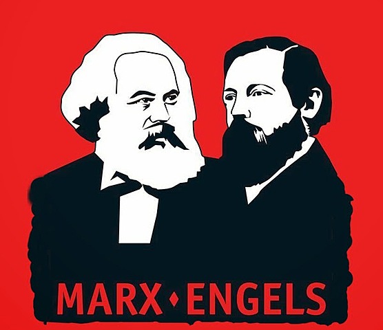 Marx i Engels publiquen el Manifest Comunista: Origen del socialisme revolucionari obrerista. Revolució Industrial → Auge del proletariat