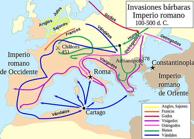 Caída del Imperio Romano de Occidente