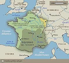 Francia viene occupata e divisa e l'Italia entra in guerra.