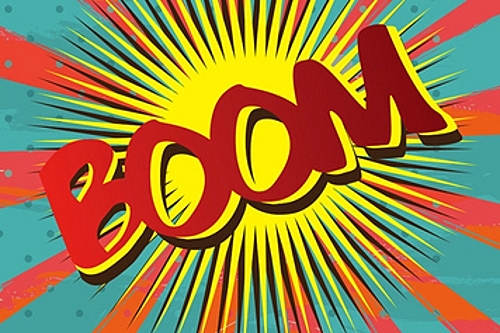"Boom"