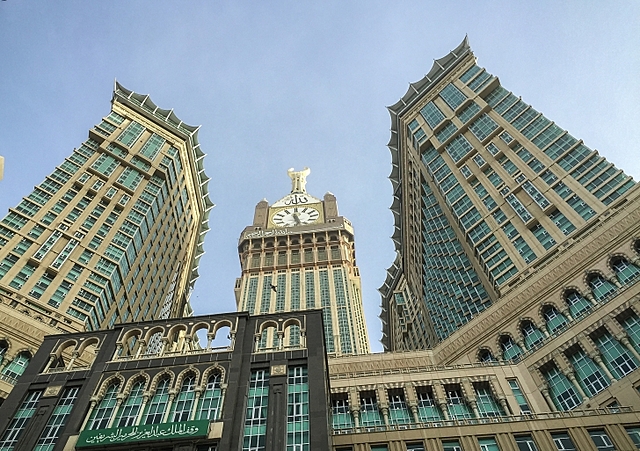 The royal bell tower of Mecca