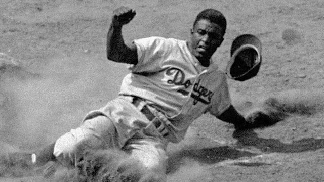 Jackie Robinson enters Major League Baseball