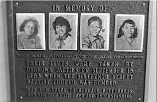 Bombing of a church in Birmingham