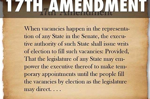 The 17th Amendment