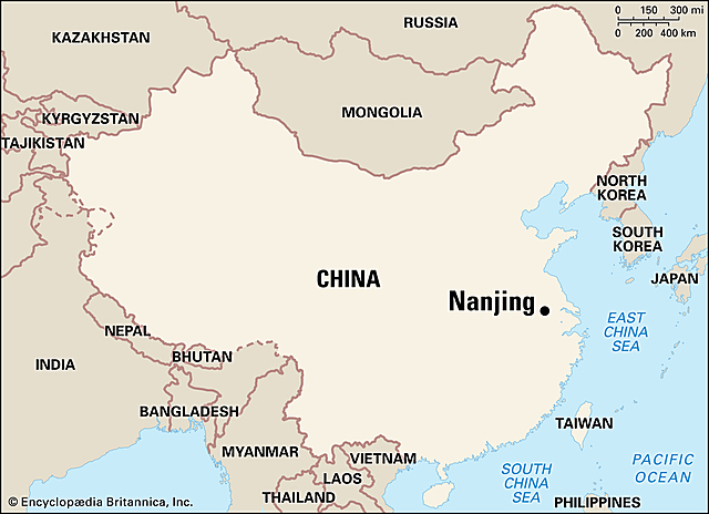 Beijing becomes the new capital of the Chinese empire replacing Nanjing