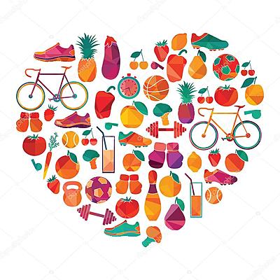 Timeline: estilos de vida saludable