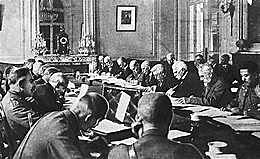 Treaty of Versailles is signed