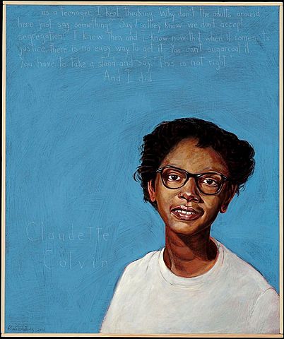 Claudette Colvin / Alabama, Estados Unidos / 1939-