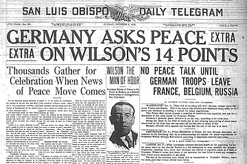 Wilson's 14 Points Presented