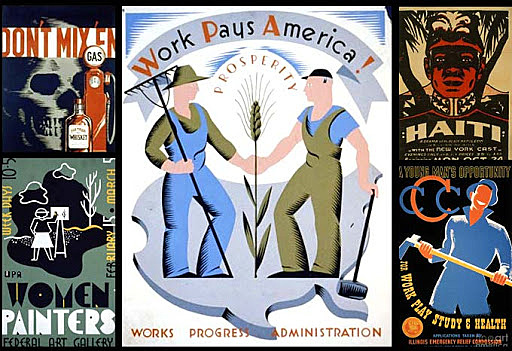 Works Progress Administration (2nd New Deal)