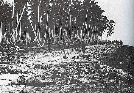 U.S. Marines repulse first major Japanese ground attack on Guadalcanal.