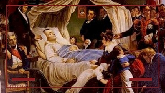 Mort de Napoleó a Illa Santa Elena