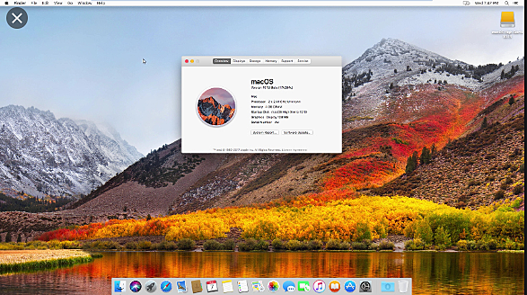 macOS X 10.13 (Hight Sierra)