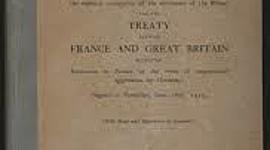 Timeline: June 1919 - Treaty of Versailles is signed A peace treaty that was set to Germany after World War 1. In the treaty punishing conditions were set to Germany.